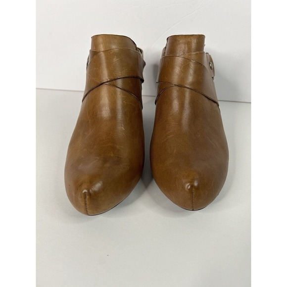 Kork Ease Courtney Leather Harness Mule Boot Brown - Picture 2 of 9